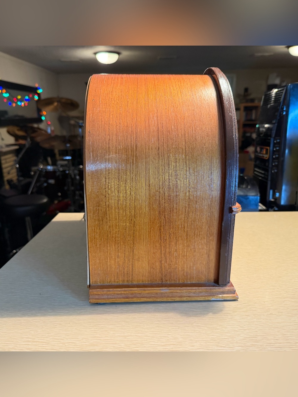 Vintage WELCO Collector’s Edition Wooden AM/FM Radio Retro Arch Cabinet Tested🎶 - Picture 5 of 7